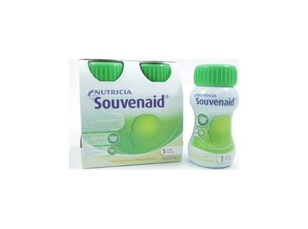 Nutricia Souvenaid Vainilla, 4 X 125 Ml