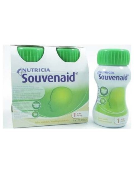 Nutricia Souvenaid Vainilla, 4 X 125 Ml