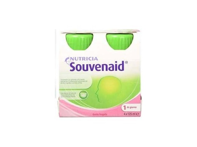 Nutricia Souvenaid Fresa, 4 X 125 Ml