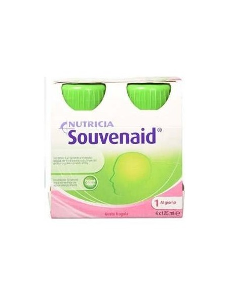 Nutricia Souvenaid Fresa, 4 X 125 Ml