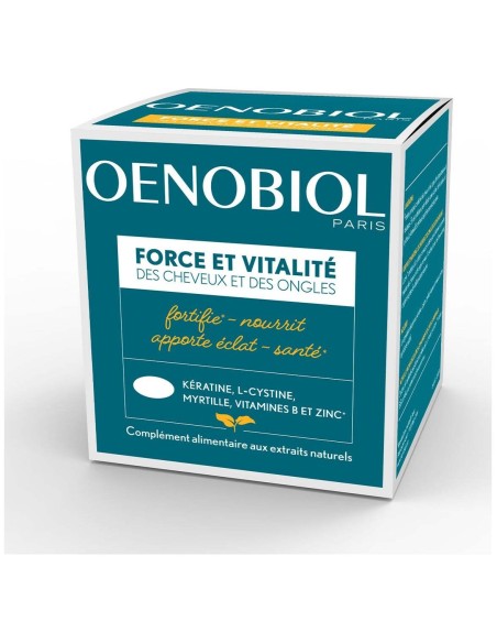 Oenobiol Fuerza Y Vitalidad De Cabello Y Uñas, 60 Comprimidos
