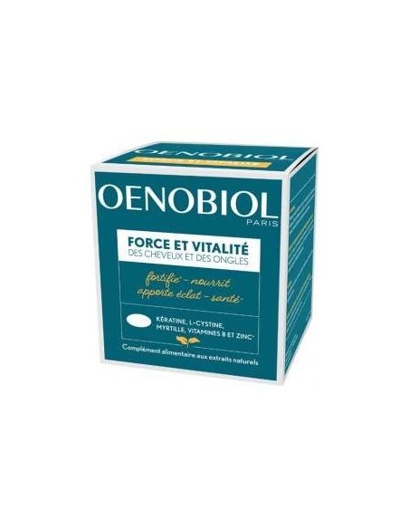 Oenobiol Fuerza Y Vitalidad De Cabello Y Uñas, 60 Comprimidos
