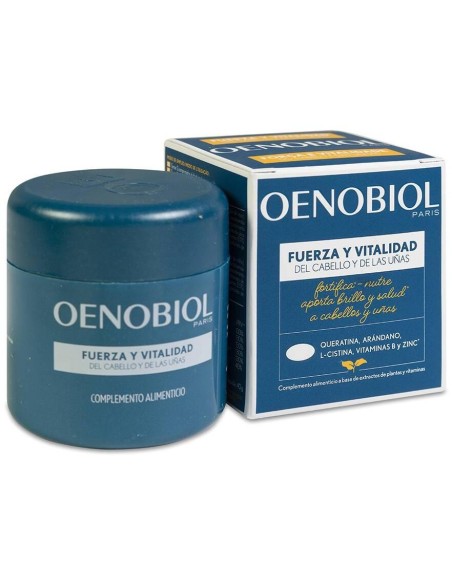 Oenobiol Fuerza Y Vitalidad De Cabello Y Uñas, 60 Comprimidos