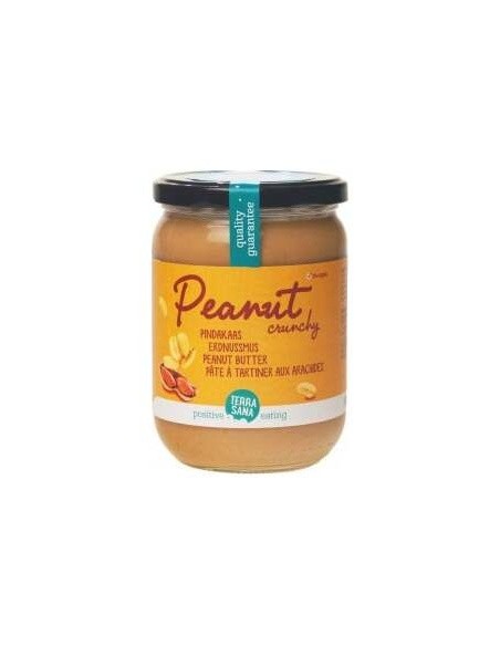 Terrasana Crema De Cacahuete Con Trozos De Cacahuete 500G