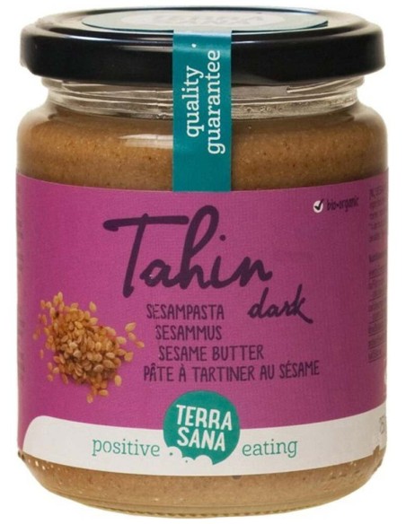 Terrasana Tahini Dark Crema De Sesamo 250G