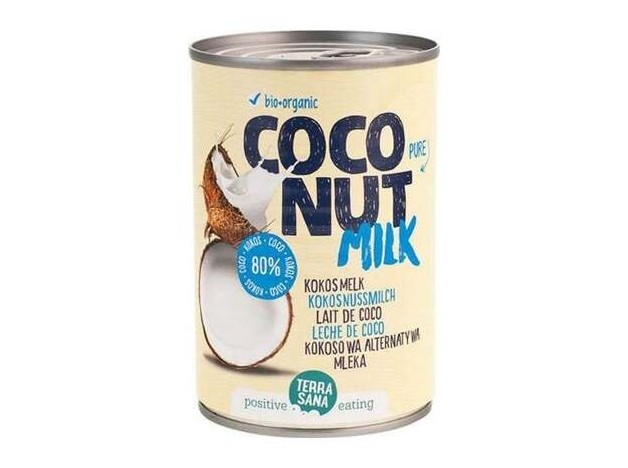 Terrasana Leche Coco Ecológico 400Ml
