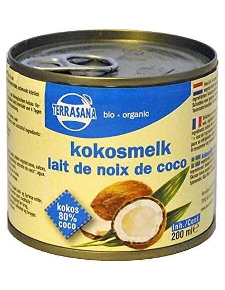 Terrasana Leche Coco Bio  200Ml