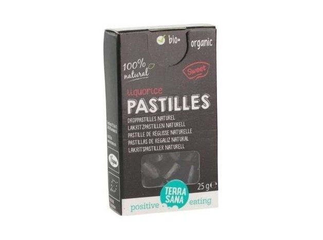 Terrasana Pastilla Regaliz Natural Bio 25G