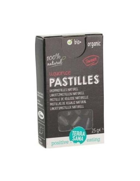 Terrasana Pastilla Regaliz Natural Bio 25G