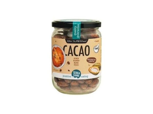 Terrasana Raw Cacao En Grano Bio Orgánico 250G