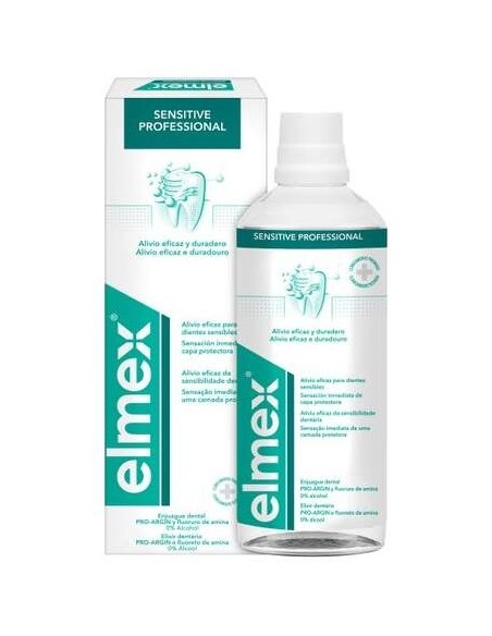 Elmex Sensitive Profesional Enjuague 1 Envase 400Ml