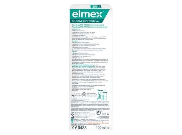 Elmex Sensitive Profesional Enjuague 1 Envase...