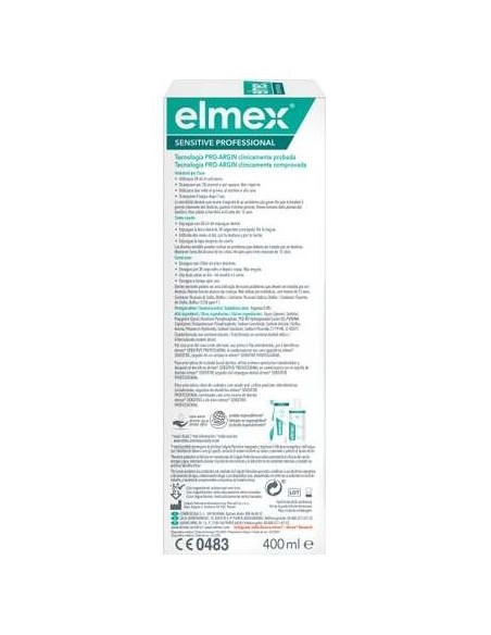 Elmex Sensitive Profesional Enjuague 1 Envase 400Ml