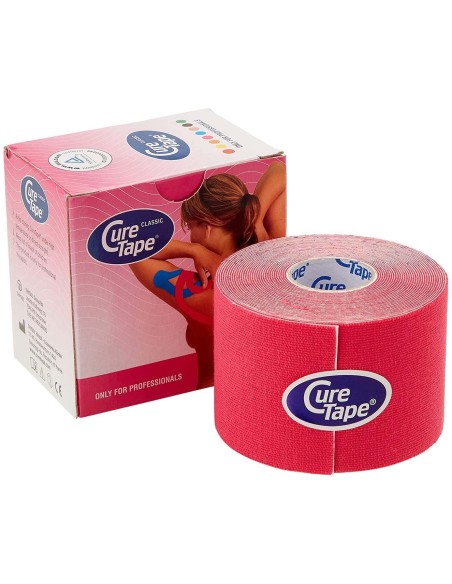 Cure Tape Rosa Vendaje Neuromuscular (5Cm X 5M)