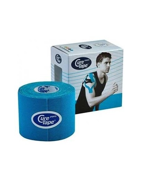 Cure Tape Sports Vendaje Azul Neuromuscular 5Cmx5M 1Ud