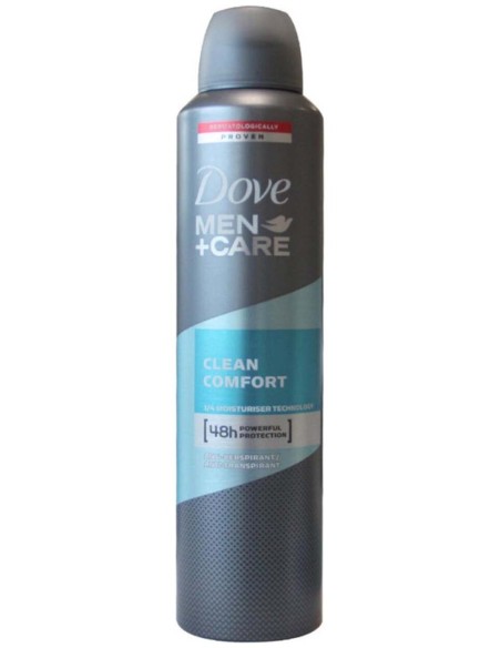 Dove Men Clean Comfort Anti Transpirant Desodorante 250Ml