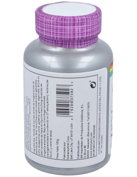 Solaray Phyto Estrogen + Efas 60Comp