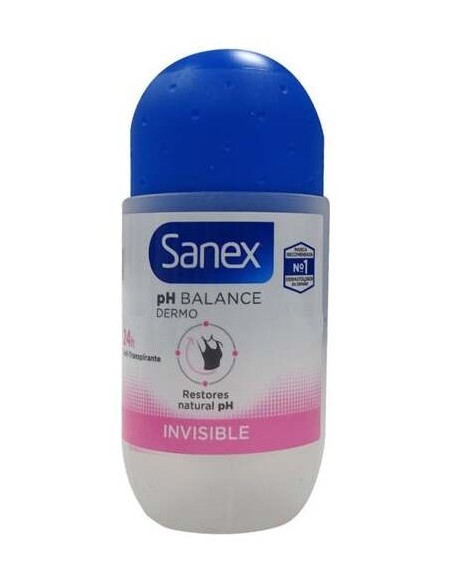 Sanex Ph Balance Desodorante Roll-On Invisible 50Ml