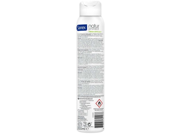 Sanex Natur Protect 0% Spray Desodorante Fresh...