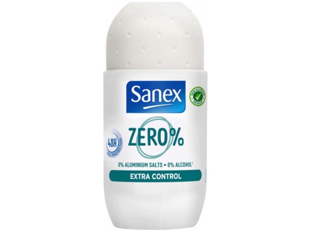 Sanex Zero Extra Control Desodorante Roll-On 50Ml
