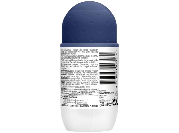 Sanex Men Active Desodorante Roll-On 48H 45Ml