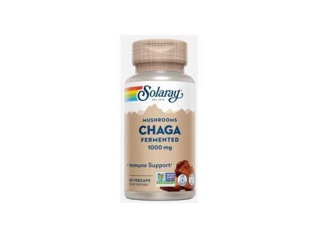 Solaray Chaga Fermented 500Mg 60Caps