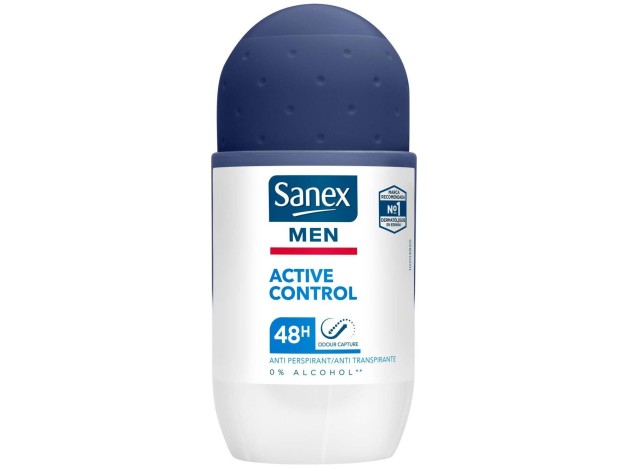 Sanex Men Active Desodorante Roll-On 48H 45Ml