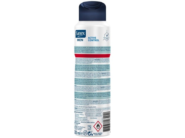 Men Active Control Desodorante Vaporizador 200 Ml
