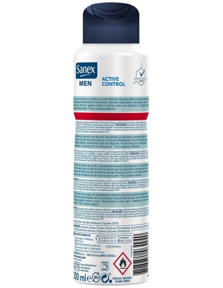 Men Active Control Desodorante Vaporizador 200 Ml