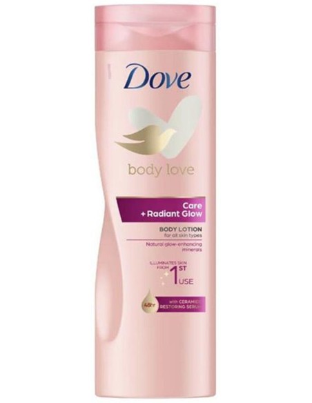 Dove Body Love Care + Radiant Glow Todo Tipo De Piel 400Ml