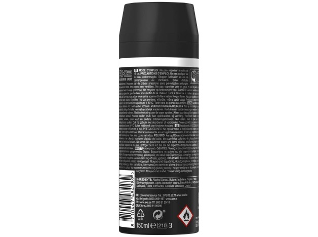 Axe Black Desodorante Spray 150Ml