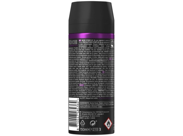 Axe Desodorante Bodyspray Fresh Excite 150Ml