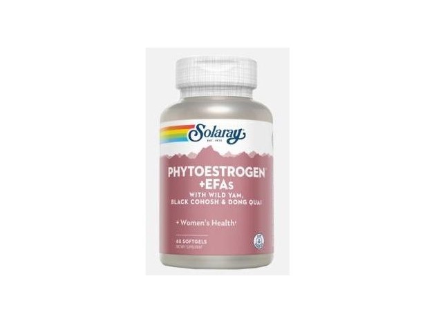 Solaray Phyto Estrogen + Efas 60Comp