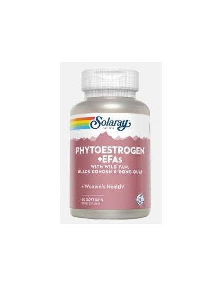 Solaray Phyto Estrogen + Efas 60Comp