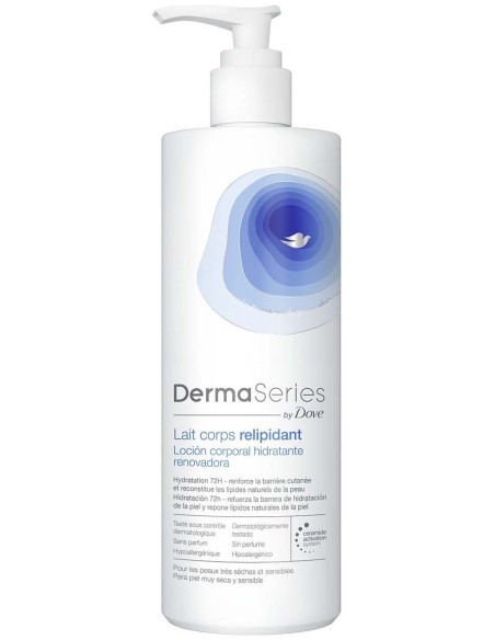 Dove Dermaseries Loción Corporal Hidratante Renovadora, 400 Ml