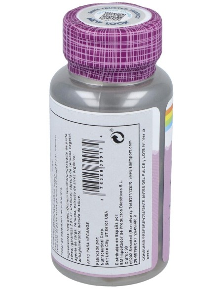 Holly Basil 450Mg. 60Cap.