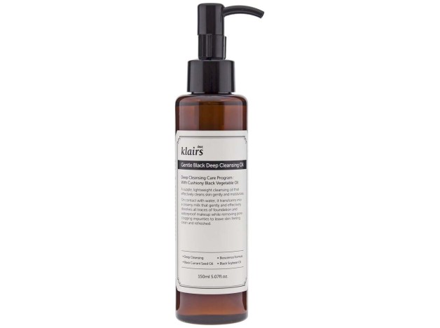 Klairs Gentle Black Aceite Limpiador Profundo...