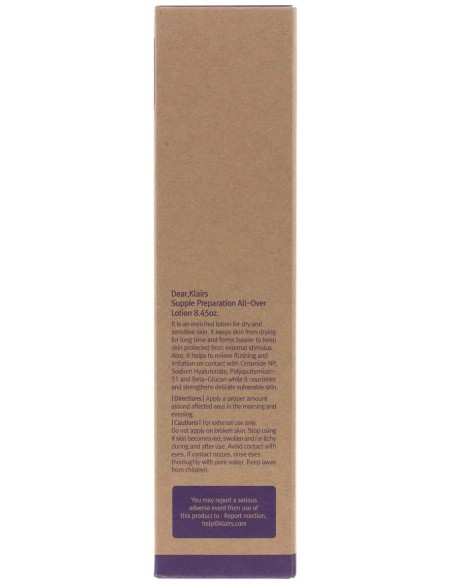 Klairs Supple Preparation All Over Loción 250Ml