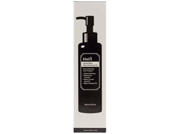 Klairs Gentle Black Aceite Limpiador Profundo...