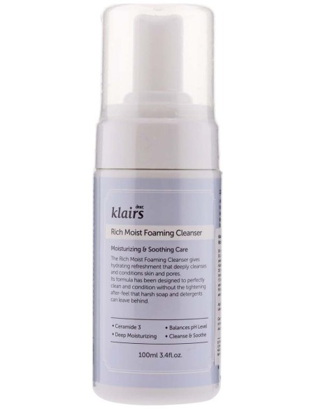 Rich Moist Foaming Cleanser 100 Ml