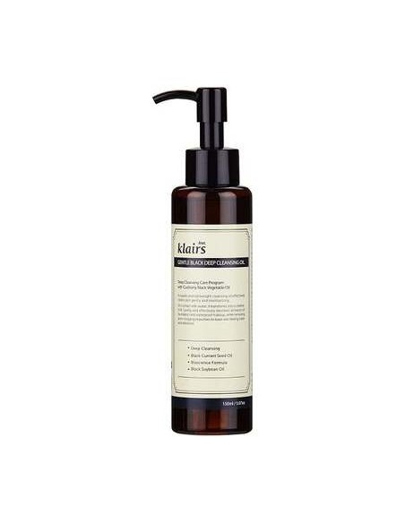 Klairs Gentle Black Aceite Limpiador Profundo 150Ml