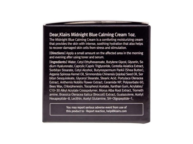 Klairs Midnight Blue Crema Calmante 30Ml