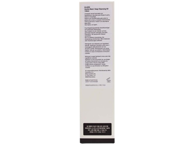 Klairs Gentle Black Aceite Limpiador Profundo...