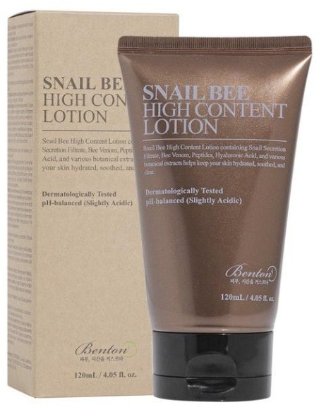 Benton Snail Bee High Content Face Lotion Tube 120Ml