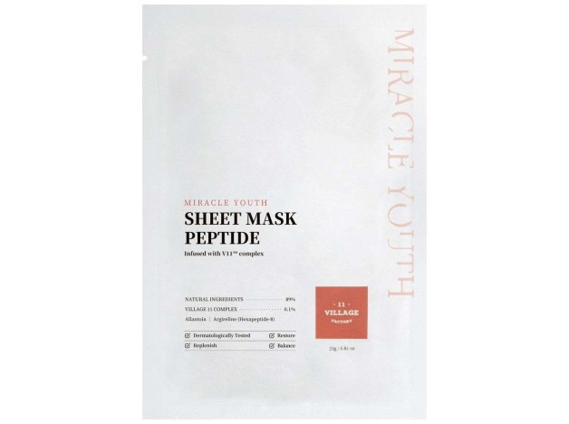Village 11 Factory Miracle Youth Sheet Mask...