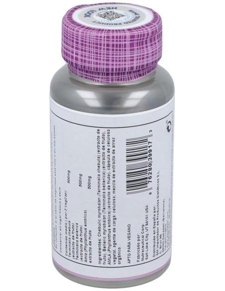 Solaray Triphala 500Mg 90Cap