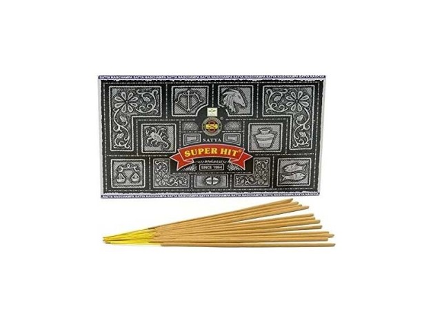 Nag Champa Incienso Stick Super Hit 12Uds