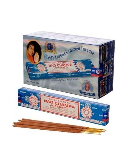 Nag Champa Incienso Satya Agarabatti Classic 12X15G
