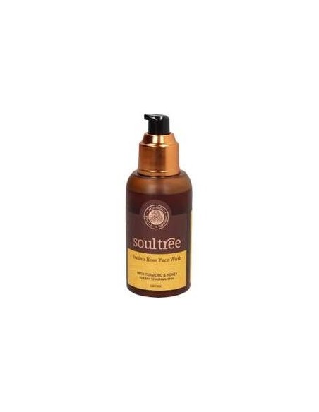 Soultree Gel Limpiador Facial De Rosas Con Curcuma 120Ml