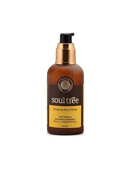 Soultree Gel Limpiador Facial Nutgrass Piel Mixta Grasa 120Ml